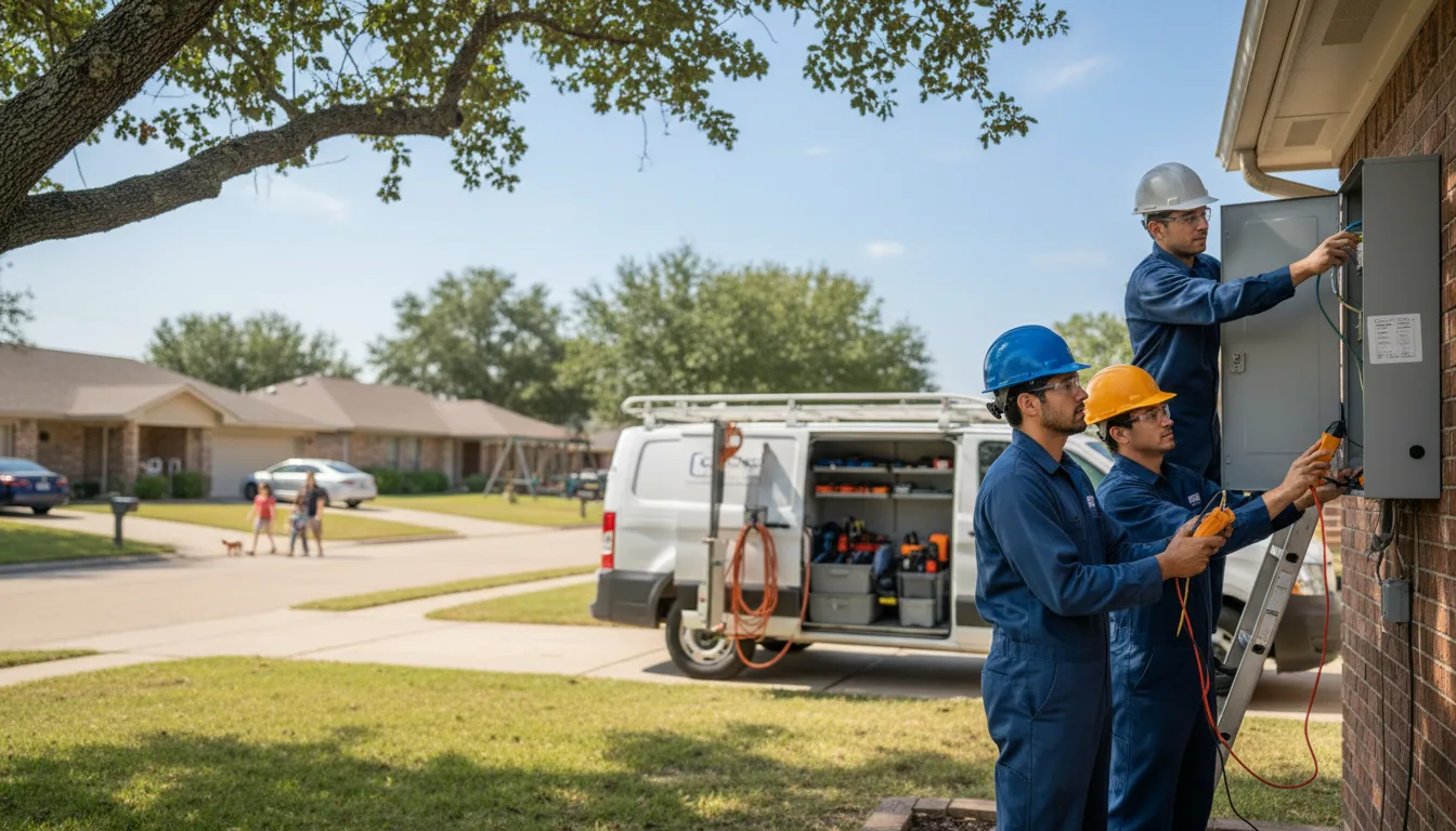 Certified electrician providing emergency electrical services in Woodstock, AL